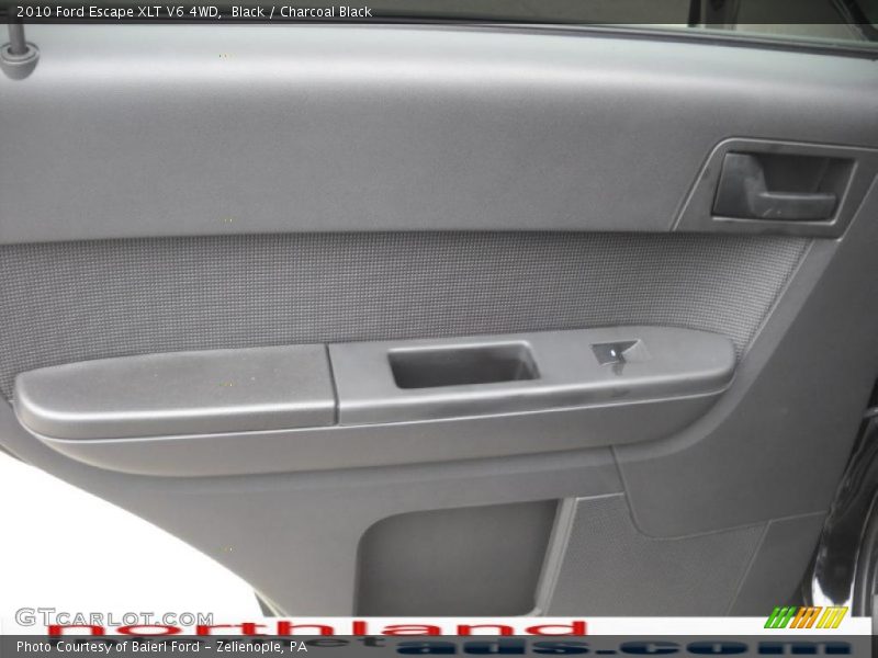 Black / Charcoal Black 2010 Ford Escape XLT V6 4WD