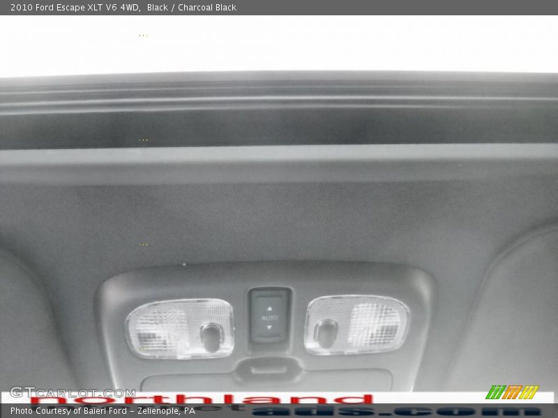 Black / Charcoal Black 2010 Ford Escape XLT V6 4WD