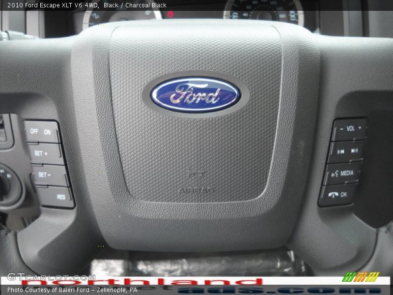 Black / Charcoal Black 2010 Ford Escape XLT V6 4WD