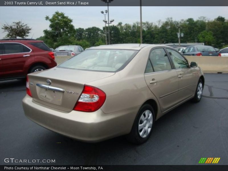 Desert Sand Mica / Taupe 2003 Toyota Camry LE