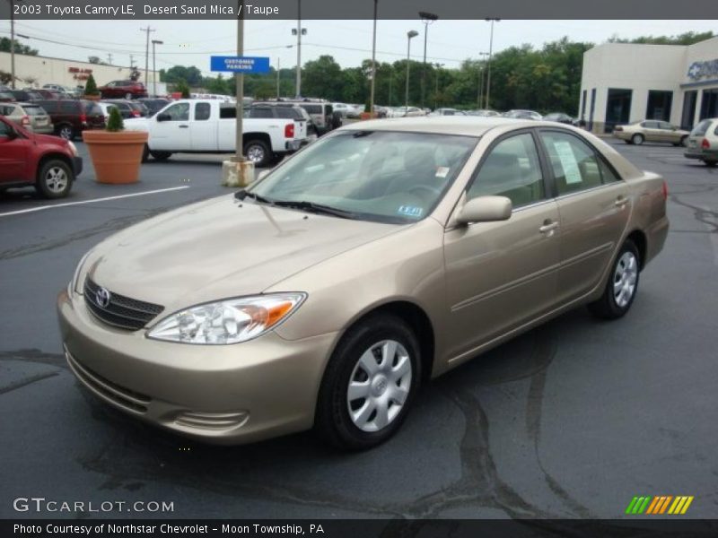 Desert Sand Mica / Taupe 2003 Toyota Camry LE