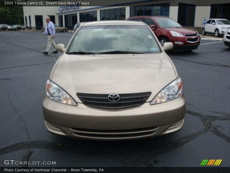 Desert Sand Mica / Taupe 2003 Toyota Camry LE