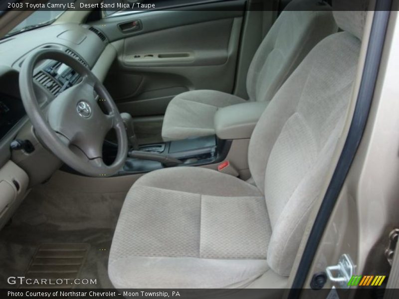Desert Sand Mica / Taupe 2003 Toyota Camry LE