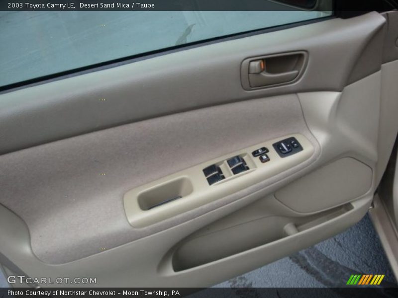 Desert Sand Mica / Taupe 2003 Toyota Camry LE
