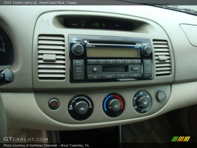 Desert Sand Mica / Taupe 2003 Toyota Camry LE