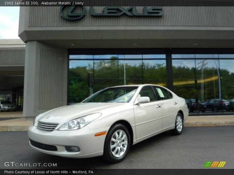 Alabaster Metallic / Ivory 2002 Lexus ES 300