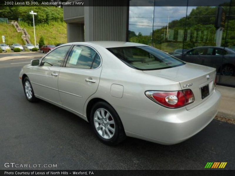 Alabaster Metallic / Ivory 2002 Lexus ES 300