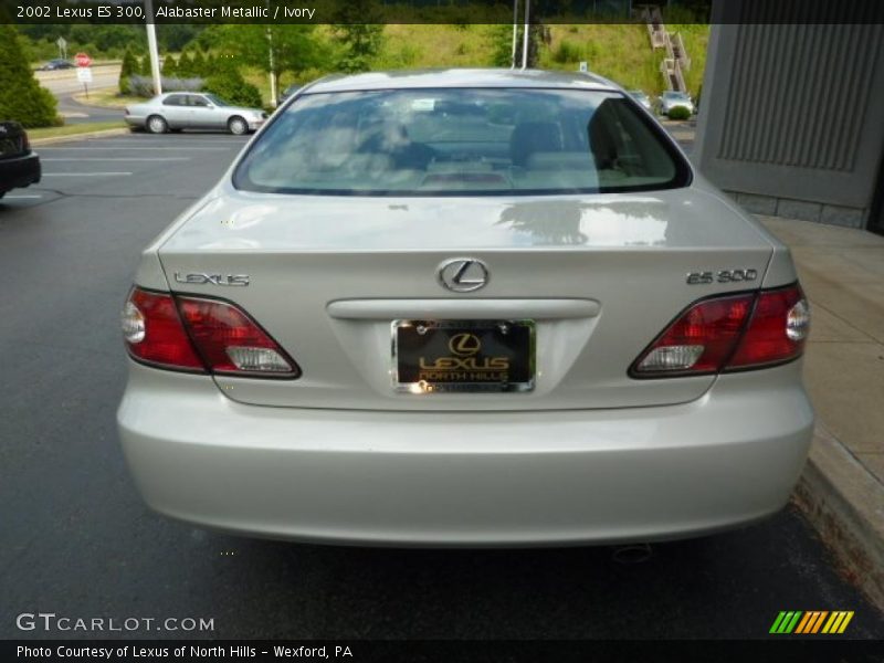 Alabaster Metallic / Ivory 2002 Lexus ES 300