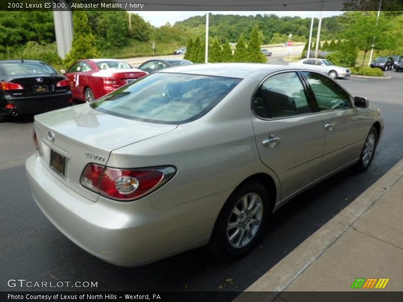 Alabaster Metallic / Ivory 2002 Lexus ES 300