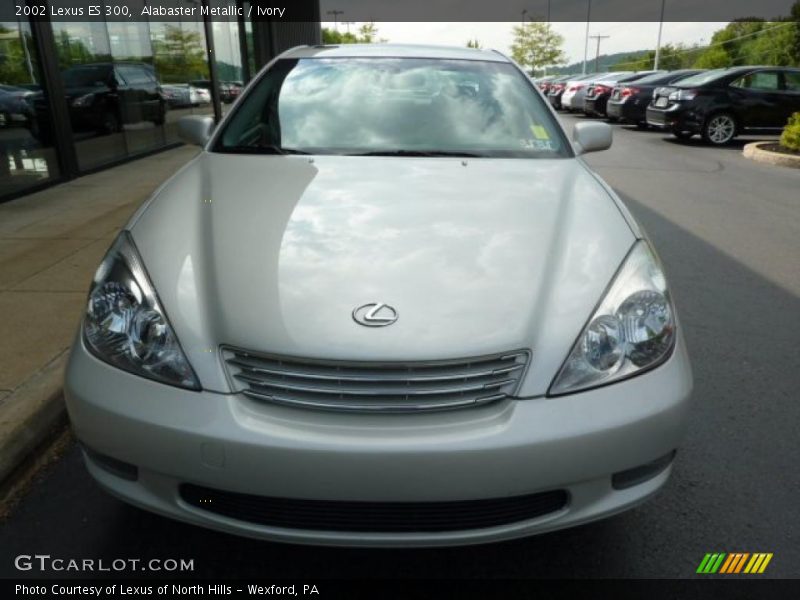 Alabaster Metallic / Ivory 2002 Lexus ES 300