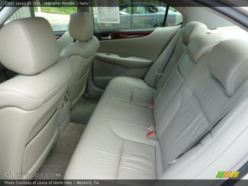 Alabaster Metallic / Ivory 2002 Lexus ES 300