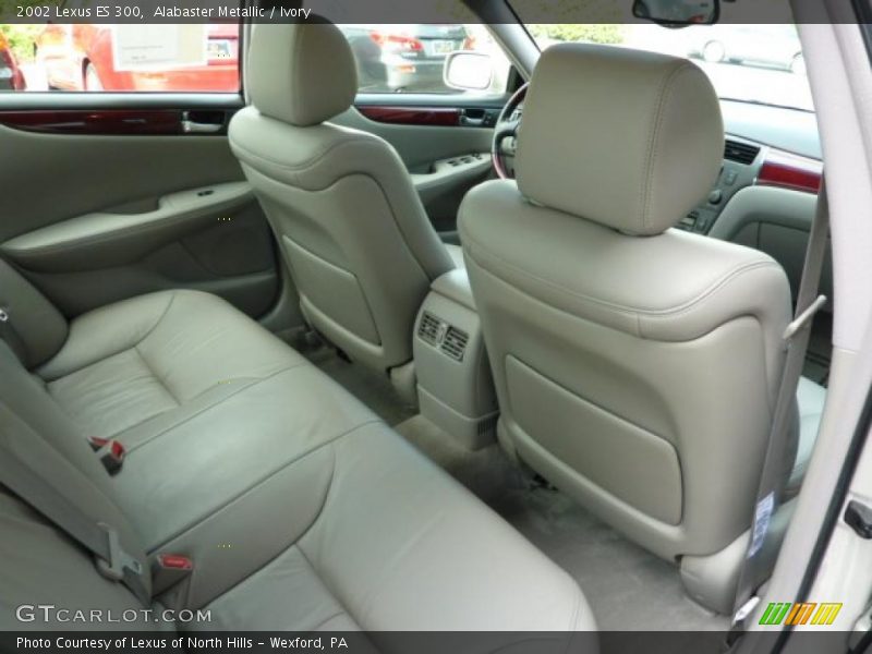 Alabaster Metallic / Ivory 2002 Lexus ES 300