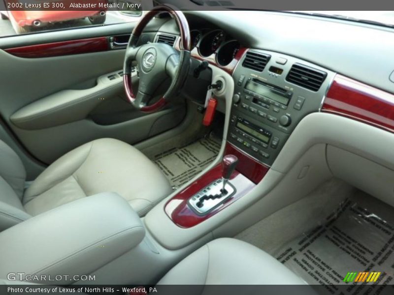Alabaster Metallic / Ivory 2002 Lexus ES 300