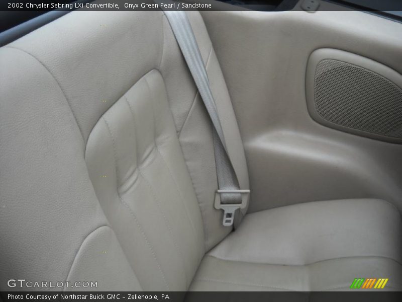 Onyx Green Pearl / Sandstone 2002 Chrysler Sebring LXi Convertible
