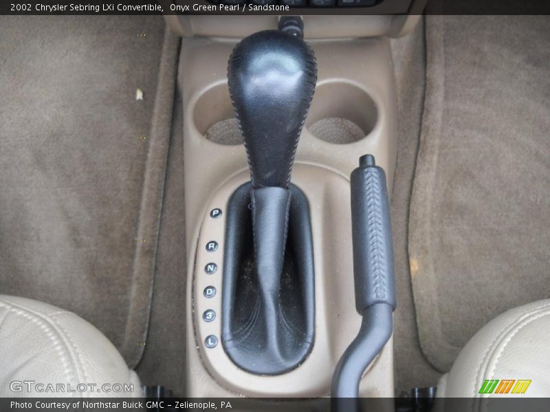 Onyx Green Pearl / Sandstone 2002 Chrysler Sebring LXi Convertible