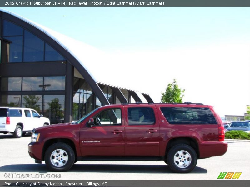 Red Jewel Tintcoat / Light Cashmere/Dark Cashmere 2009 Chevrolet Suburban LT 4x4