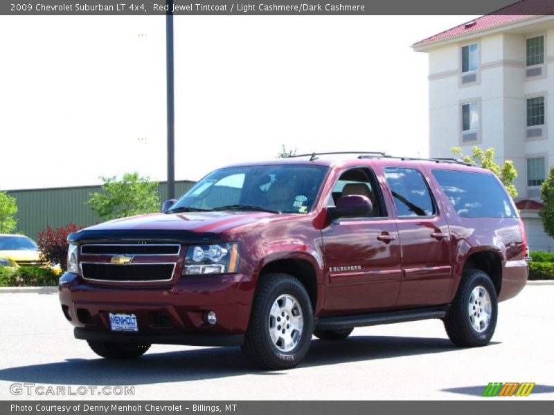 Red Jewel Tintcoat / Light Cashmere/Dark Cashmere 2009 Chevrolet Suburban LT 4x4