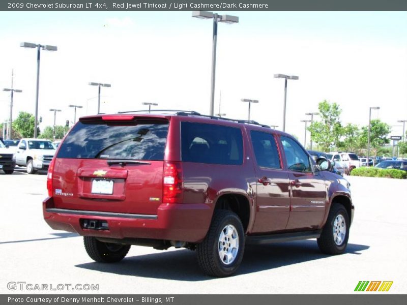 Red Jewel Tintcoat / Light Cashmere/Dark Cashmere 2009 Chevrolet Suburban LT 4x4
