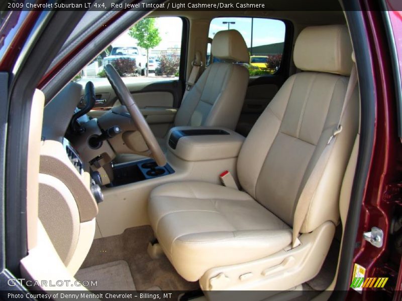 Red Jewel Tintcoat / Light Cashmere/Dark Cashmere 2009 Chevrolet Suburban LT 4x4