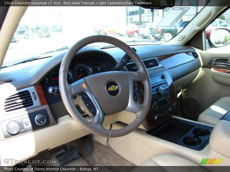 Red Jewel Tintcoat / Light Cashmere/Dark Cashmere 2009 Chevrolet Suburban LT 4x4
