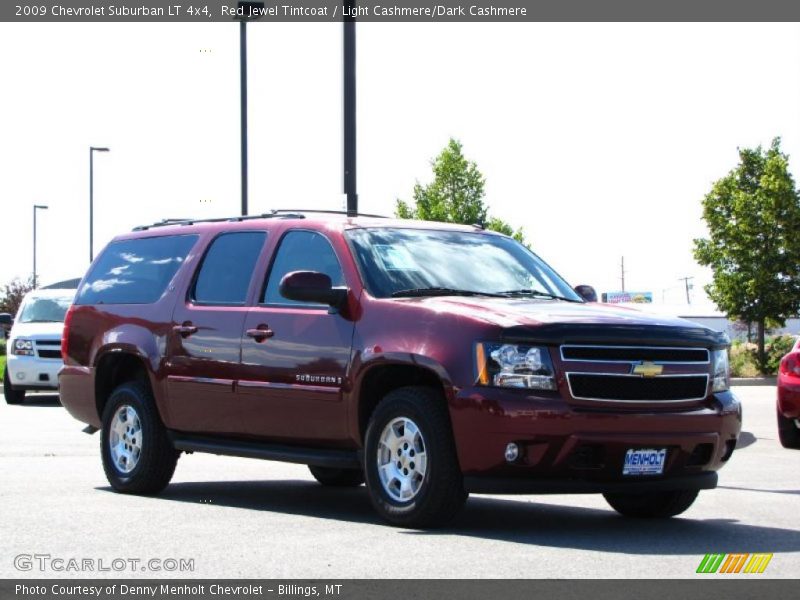 Red Jewel Tintcoat / Light Cashmere/Dark Cashmere 2009 Chevrolet Suburban LT 4x4