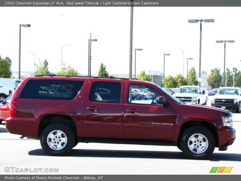 Red Jewel Tintcoat / Light Cashmere/Dark Cashmere 2009 Chevrolet Suburban LT 4x4