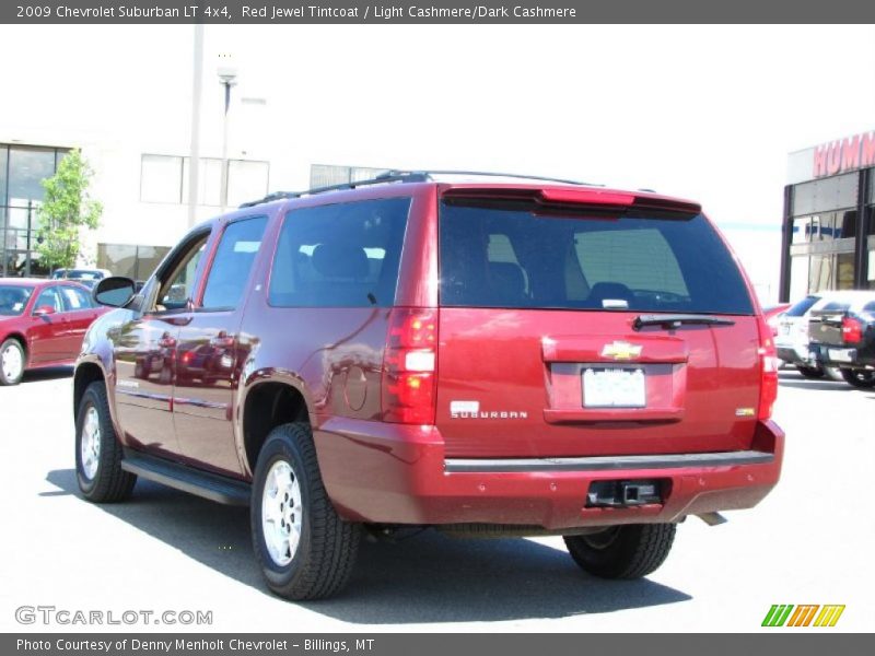 Red Jewel Tintcoat / Light Cashmere/Dark Cashmere 2009 Chevrolet Suburban LT 4x4