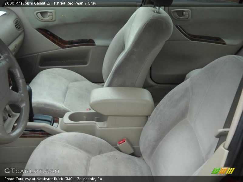 Patriot Red Pearl / Gray 2000 Mitsubishi Galant ES