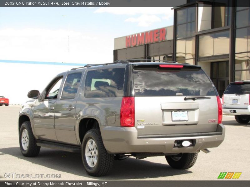 Steel Gray Metallic / Ebony 2009 GMC Yukon XL SLT 4x4