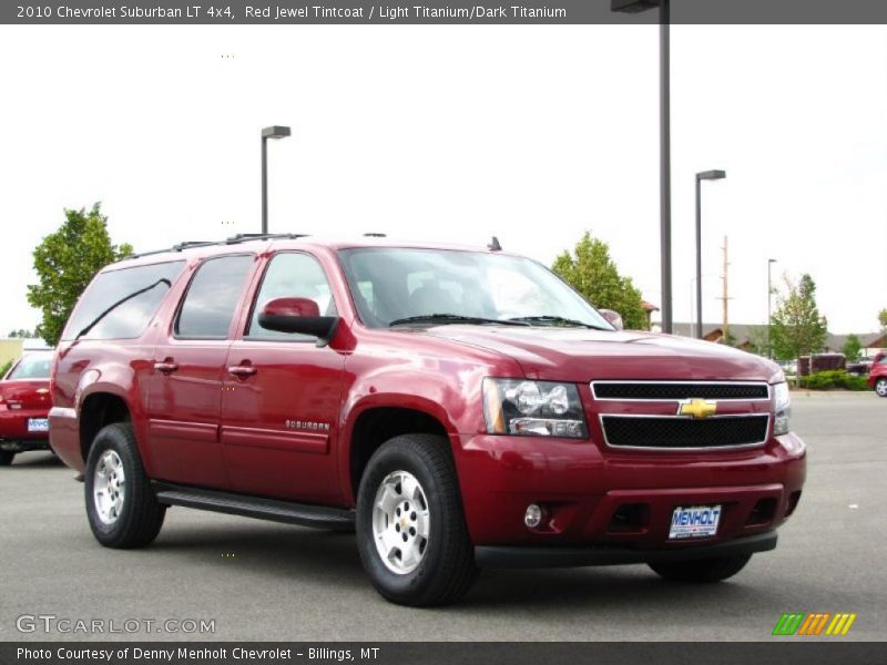 Red Jewel Tintcoat / Light Titanium/Dark Titanium 2010 Chevrolet Suburban LT 4x4