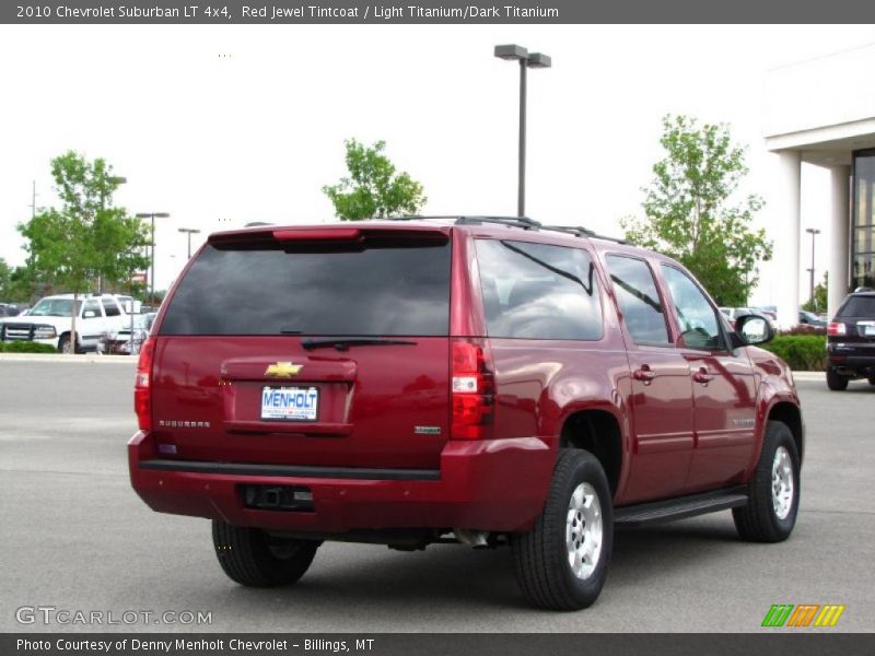 Red Jewel Tintcoat / Light Titanium/Dark Titanium 2010 Chevrolet Suburban LT 4x4