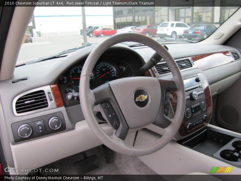 Red Jewel Tintcoat / Light Titanium/Dark Titanium 2010 Chevrolet Suburban LT 4x4
