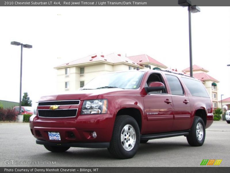 Red Jewel Tintcoat / Light Titanium/Dark Titanium 2010 Chevrolet Suburban LT 4x4