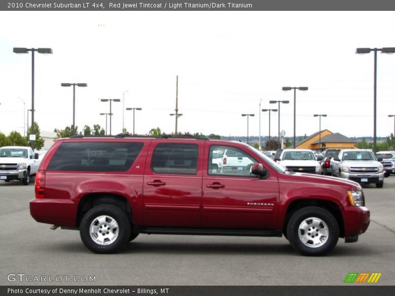 Red Jewel Tintcoat / Light Titanium/Dark Titanium 2010 Chevrolet Suburban LT 4x4