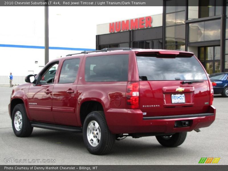 Red Jewel Tintcoat / Light Titanium/Dark Titanium 2010 Chevrolet Suburban LT 4x4