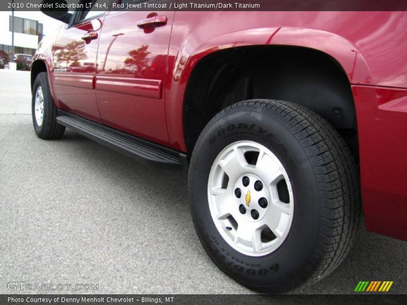 Red Jewel Tintcoat / Light Titanium/Dark Titanium 2010 Chevrolet Suburban LT 4x4