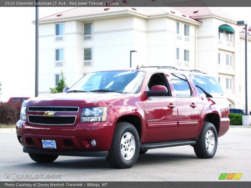 Red Jewel Tintcoat / Ebony 2010 Chevrolet Suburban LT 4x4