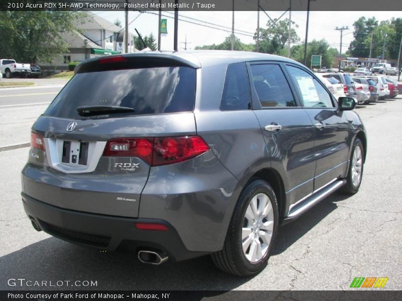 Polished Metal Metallic / Taupe 2010 Acura RDX SH-AWD Technology
