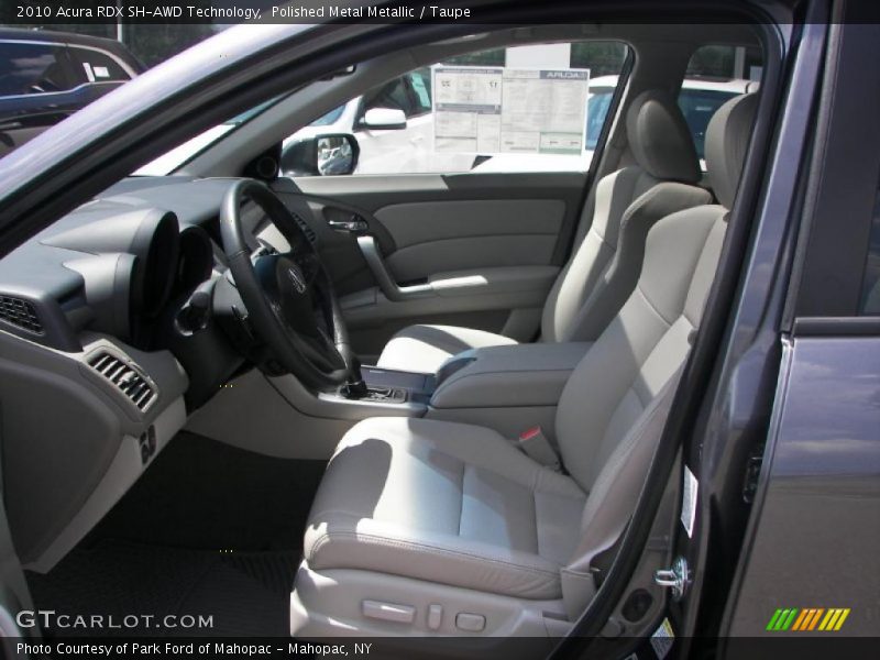 Polished Metal Metallic / Taupe 2010 Acura RDX SH-AWD Technology