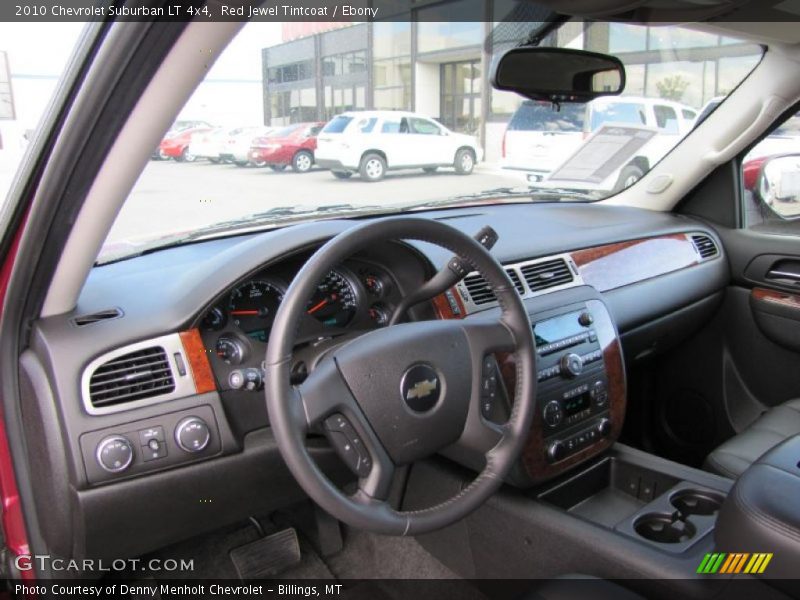 Red Jewel Tintcoat / Ebony 2010 Chevrolet Suburban LT 4x4