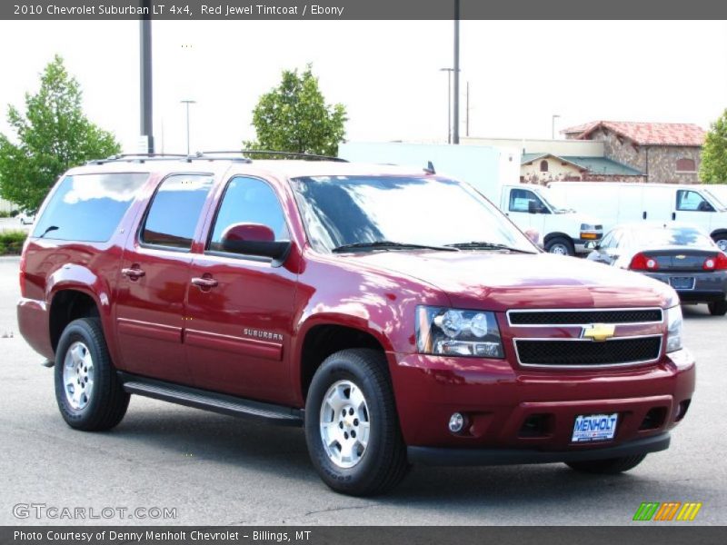 Red Jewel Tintcoat / Ebony 2010 Chevrolet Suburban LT 4x4