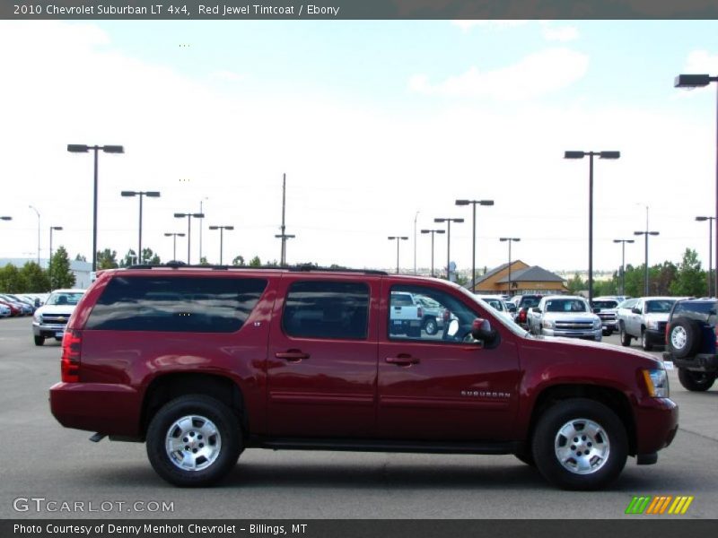 Red Jewel Tintcoat / Ebony 2010 Chevrolet Suburban LT 4x4