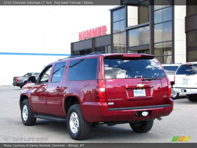 Red Jewel Tintcoat / Ebony 2010 Chevrolet Suburban LT 4x4