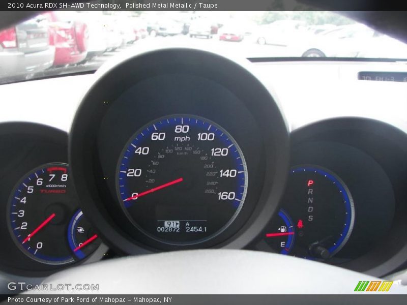Polished Metal Metallic / Taupe 2010 Acura RDX SH-AWD Technology
