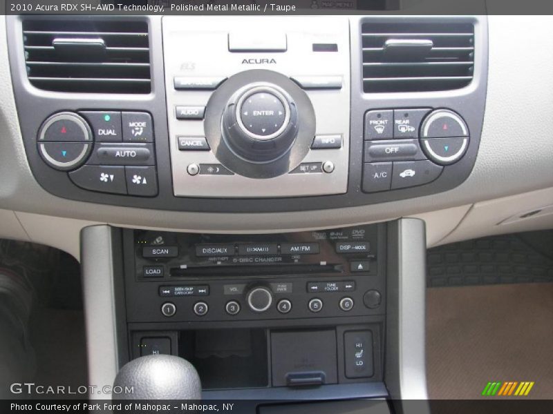 Polished Metal Metallic / Taupe 2010 Acura RDX SH-AWD Technology