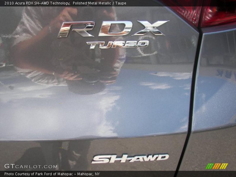 Polished Metal Metallic / Taupe 2010 Acura RDX SH-AWD Technology