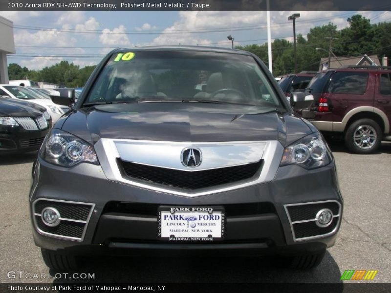 Polished Metal Metallic / Taupe 2010 Acura RDX SH-AWD Technology