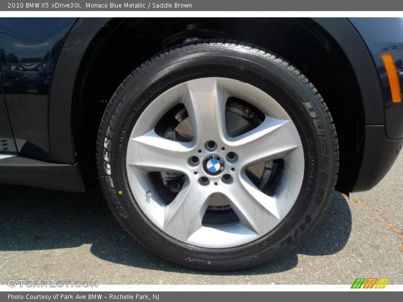 Monaco Blue Metallic / Saddle Brown 2010 BMW X5 xDrive30i