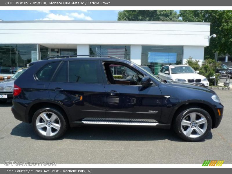 Monaco Blue Metallic / Saddle Brown 2010 BMW X5 xDrive30i