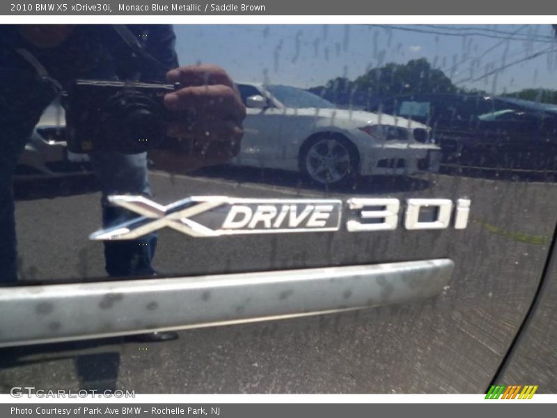 Monaco Blue Metallic / Saddle Brown 2010 BMW X5 xDrive30i